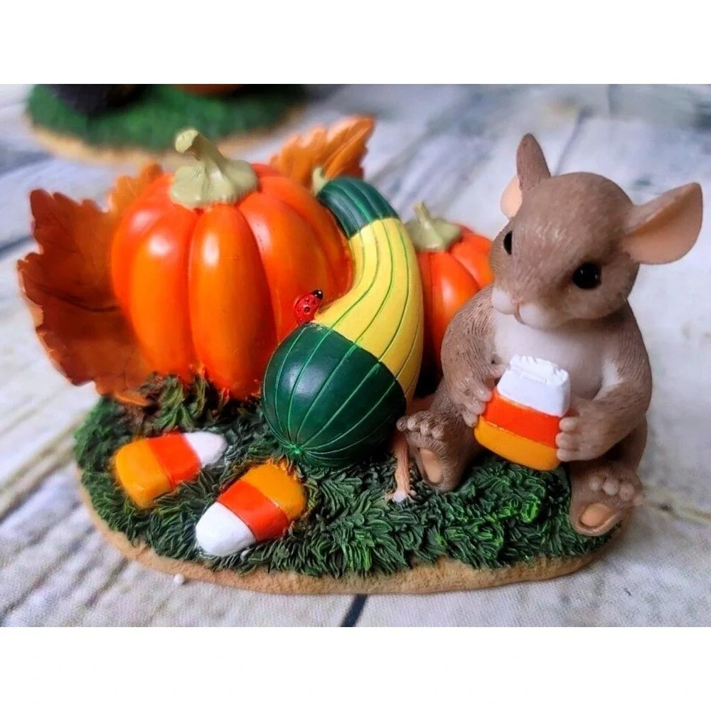Charming Tails You're Yummy Figurine 85/522 - NIB Fitz And Floyd Dean Griff Mice